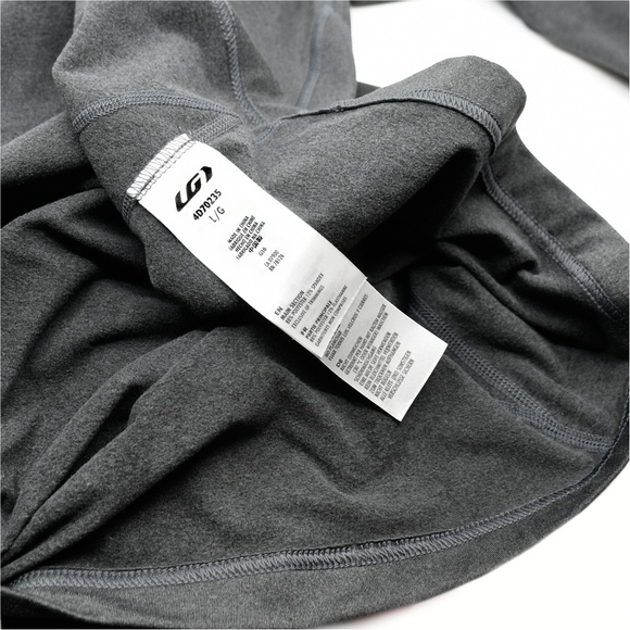 LOUIS GARNEAU Partial Zip Mock Neck Jersey Top - Picture 7 of 11